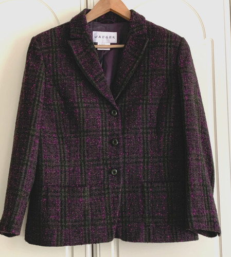 Jaeger purple mix check - check, 82%