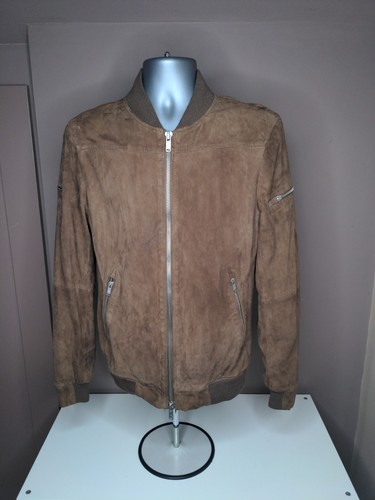 Superdry mens brown suede - brown,