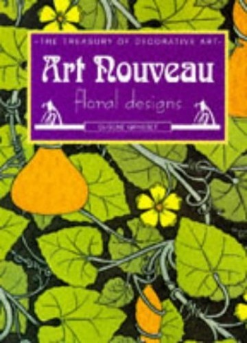 Art nouveau floral designs - art,