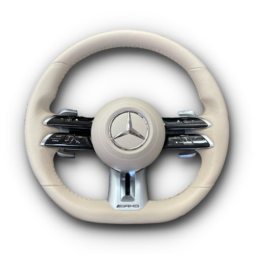 Mercedes benz white amg - white,