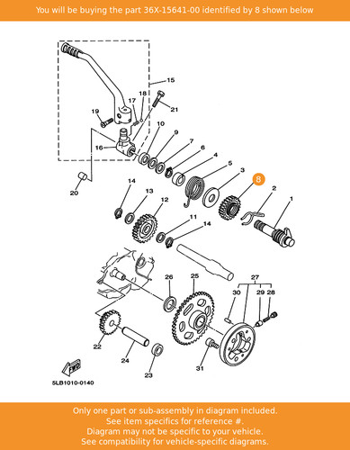 Yamaha gear kick - gear,,