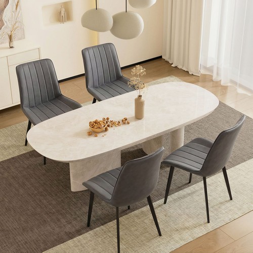 4pcs dining chairs set - 2/4pcs,