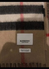 Burberry Cashmere Scarf Authentic Brand New with Tags