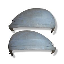 Vespa PX PE T5 Classic Side Panels - Bare Metal - External Locking Mechanism