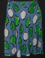 Hobbs Circle Bias Skirt blue