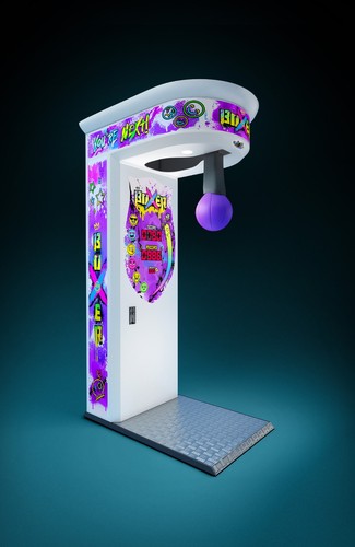 Coin operated boxer - coin, punching