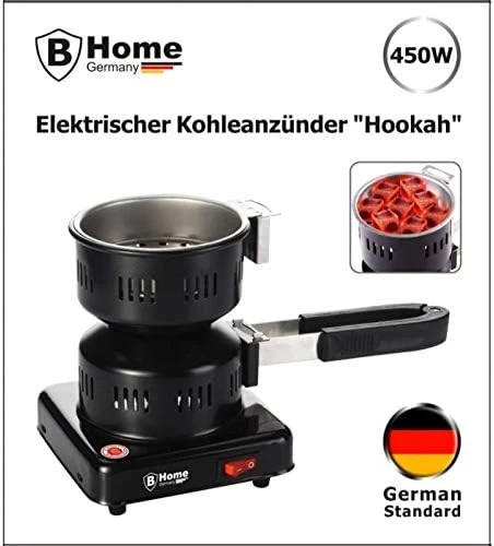 Charcoal burner 450w electric - charcoal,