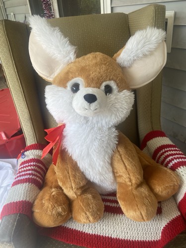 Large sitting fox plushie - sitting,