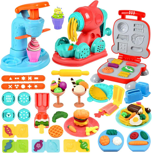 Play color dough - in,