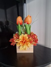 Orange Tulips Artificial