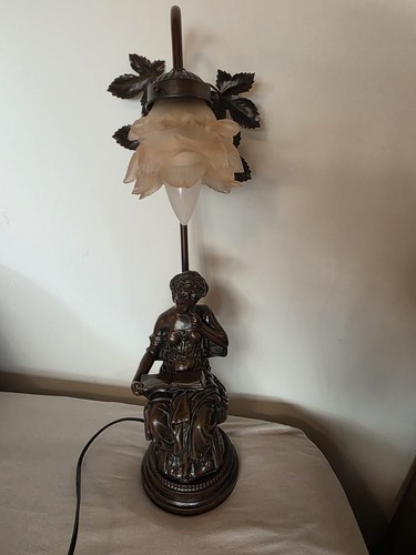 Vtg art nouveau style table - vtg,
