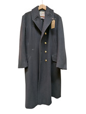 Genuine British Royal Navy Issue Man's Ratings Wool Great Coat Size 176/100 #267