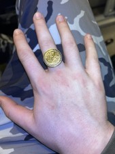 1982 Gold Half Sovereign Ring