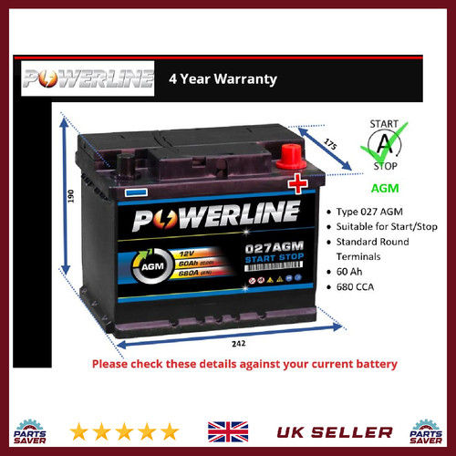 Agm battery fits - battery,