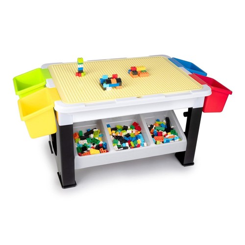 300 building brick table - building,