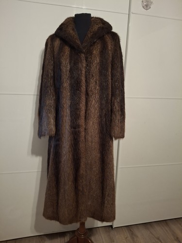 Vintage long brown - brown, nutria