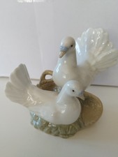 Porcelain White Doves