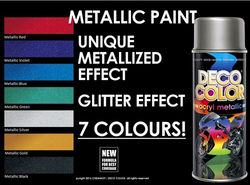 Deco color metallic - color, glitter