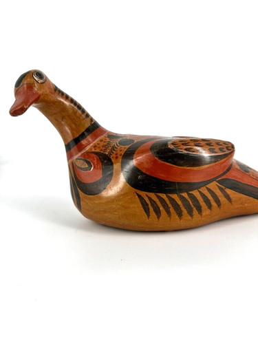Talavera mexican pottery quail - pottery,