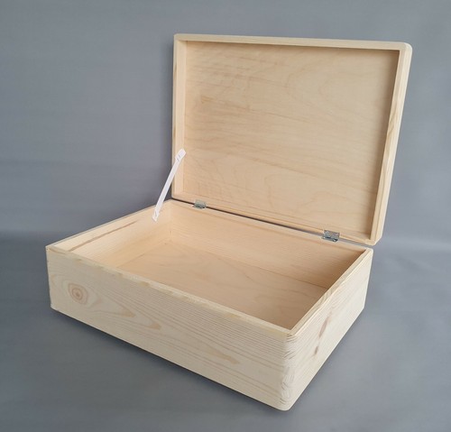 Wooden medium storage box - medium,