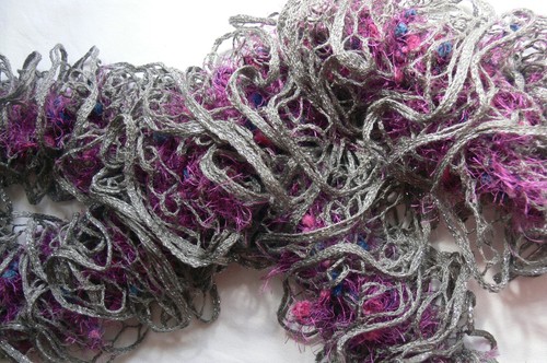Violet baubles fluffy - baubles,