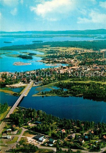 Dalarna aerial photo - mora,