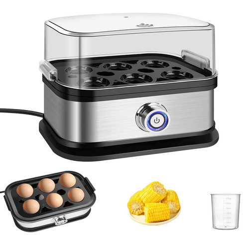 Stainless steel electric egg - stainless,