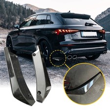 2pcs Carbon Fiber Rear Bumper