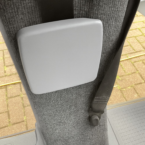 For grey seat - seat, cap