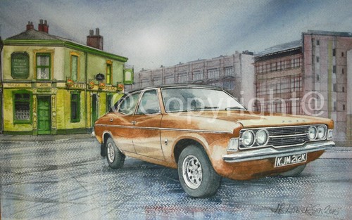 Ford cortina mk3 iconic - cortina,
