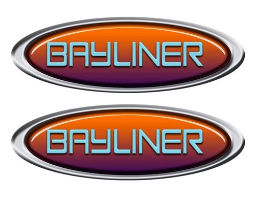 Two bayliner oval stickers for - bayliner,