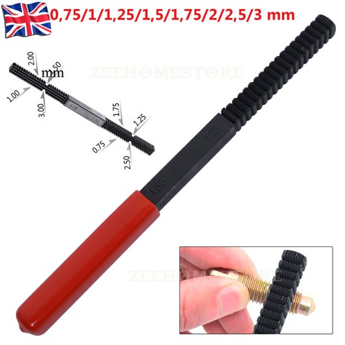 Metric thread repair file - metric,