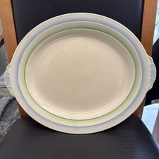 Art Deco Serving Platter 14.5