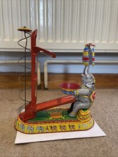 Vintage Tin Litho Elephant