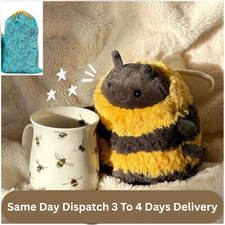 Jelly-cat Albee Bee Bumblebee with Tags & Bag Best Gift for Kids Plush Lovers