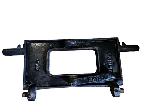 Antique cast iron door for