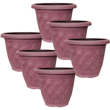 Planter Set of 6 Round 33cm