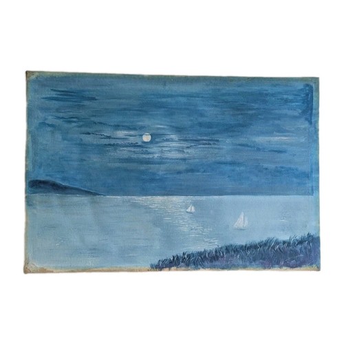Hart original oil painting - w.,