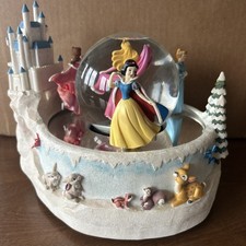 Disney Princess Music Box,  Plays “Skaters Waltz” 3D Snow Globe With Music