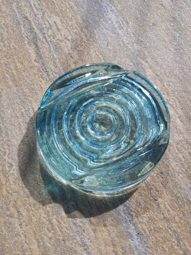German m43 glass mine top - german,