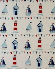 Cotton Fabric Maritime Blue