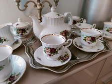 Vintage Polish Chodzież porcelain Teaset ca.1960
