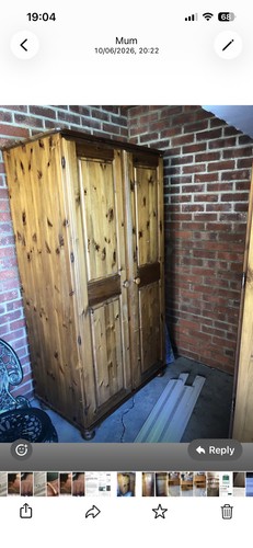 Vintage ducal pine - ducal, wardrobe