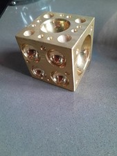 brass doming block 2"