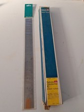 rabone chesterman steel rule no 29 12"including empty supply box,