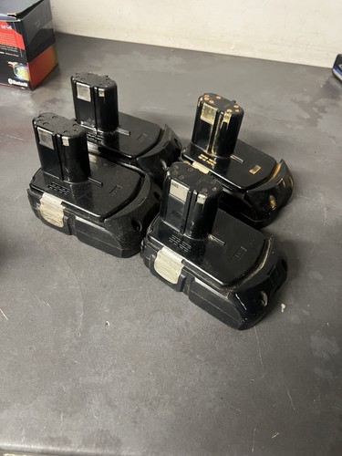 Hitachi 18v battery x4 - battery’s,