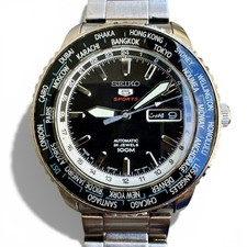 Seiko 5 Sports GMT World Time