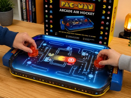 Pac man tabletop air hockey - pac-man,