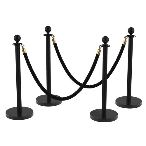 Stanchion velvet rope - 4,
