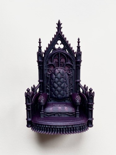 Gothic cathedral throne dark - |,